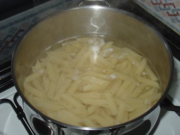 As massas a cozer